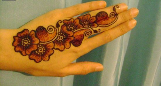 Indo arabic mehendi