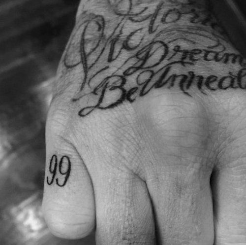 David-Beckham 99 tat