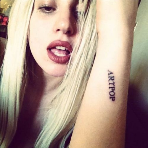 Lady Gaga S 24 Tattoos And Their Meanings Body Art Guru