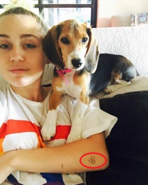 Miley Cyrus tattoo WA