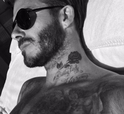 Rose-tattoo-David Beckham