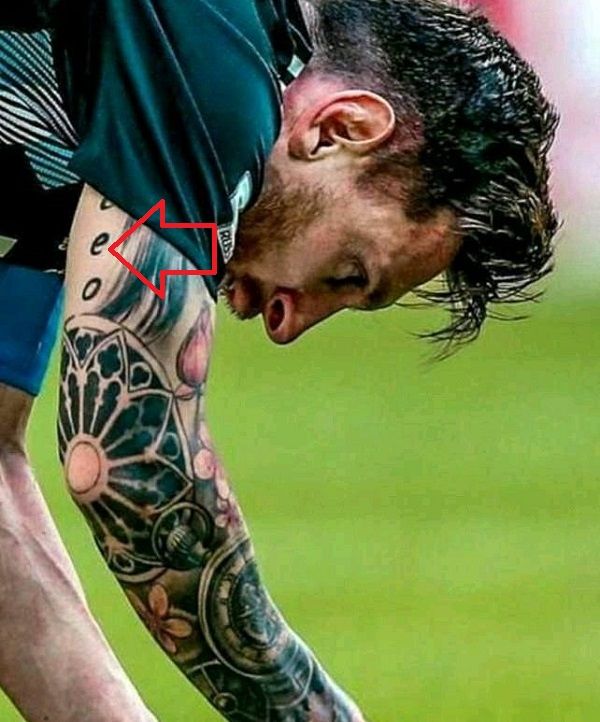 lionel messi-mateo tattoo