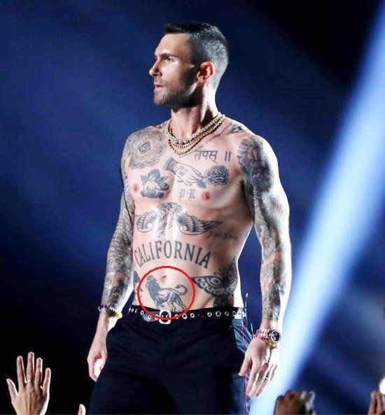 Adam Levine S 31 Tattoos Their Meanings Body Art Guru