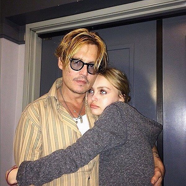johnny depp and lily rose