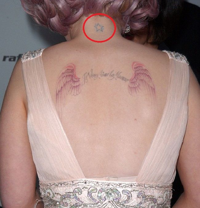Kelly Osbourne Artistic Design Tattoo Kelly Osbourne