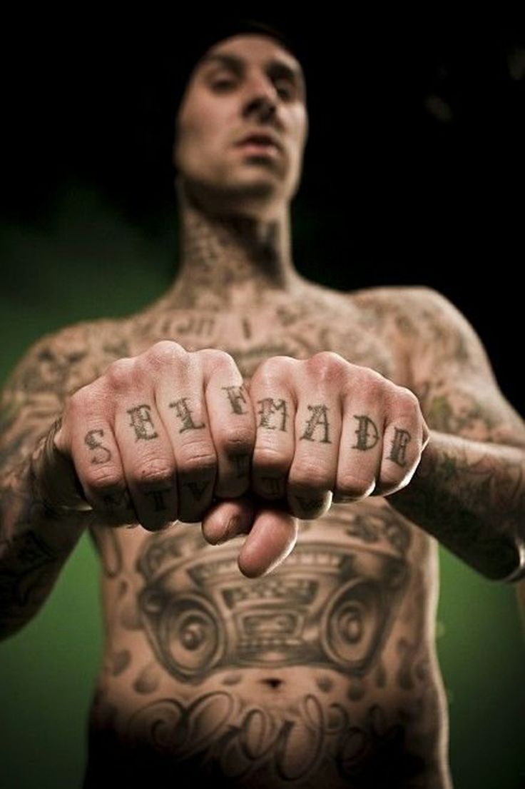 Travis Barker’s 100 Tattoos & Their Meanings – Body Art Guru