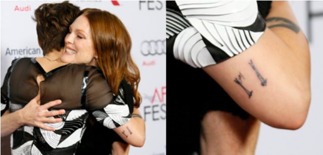  Kristen Stewart tattoo-arrows