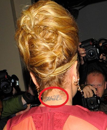 Cheryl Cole - Mrs C Tattoo