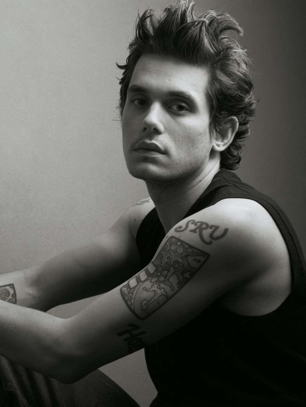 John Mayer SRV tattoo