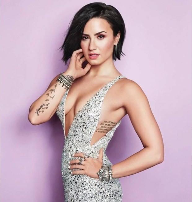 Best Demi Lovato Porn - Demi Lovato's 20 Tattoos & Their Meanings â€“ Body Art Guru