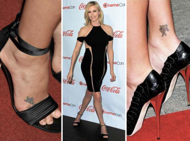 Charlize Theron’s 2 Tattoos & Their Meanings