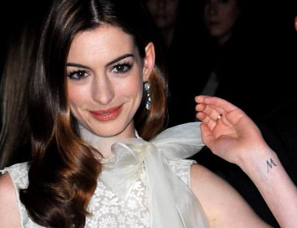 Anne Hathaway’s Wrist Tattoo & its Meaning