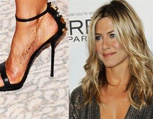 Jennifer Aniston's 2 Tattoos & Their Meanings - Body Art Guru