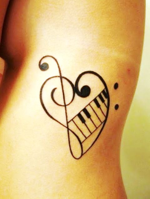 love symbol tattoo