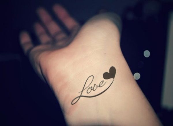 25 Amazing Love Tattoos With Meanings - Body Art Guru