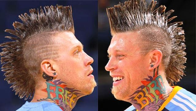  Chris Andersen Tatuaje de cuello