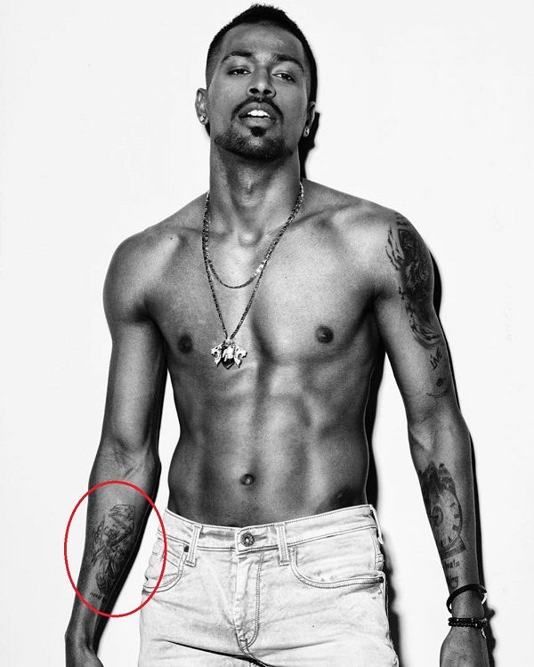 Hardik Pandya S 8 Tattoos Their Meanings Body Art Guru