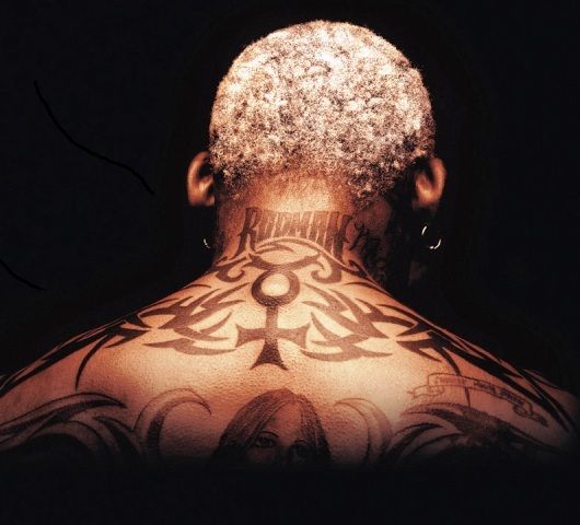 Dennis Rodman Neck Tattoo