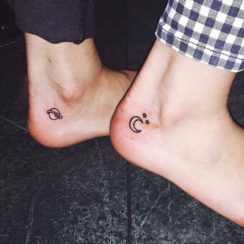 Bella Thorne Ankle Tattoo