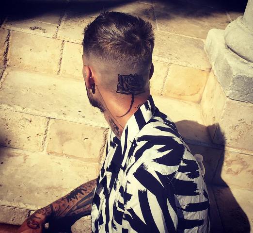 Zayn Malik Post Breakup Tattoo auf dem Kopf