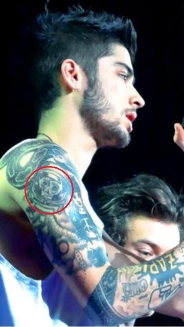 Tatouage de singe de l'espace de Zayn Malik