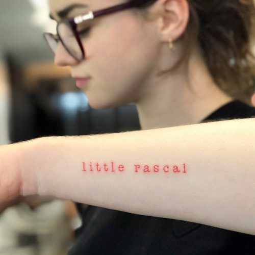 Maisie Williams - Little Rascal Tattoo