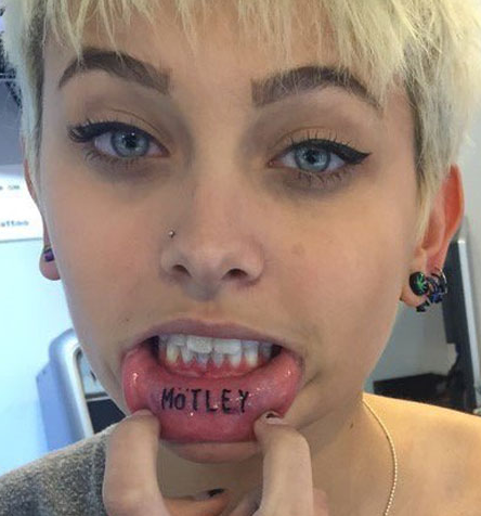 Paris Jackson Motley Lip