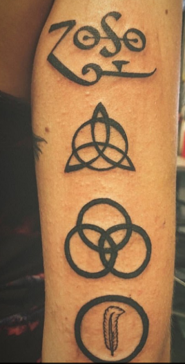 places to get the led zeppelin logo tattoo