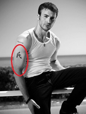 Chris Evans 7 Tattoos Their Meanings Body Art Guru