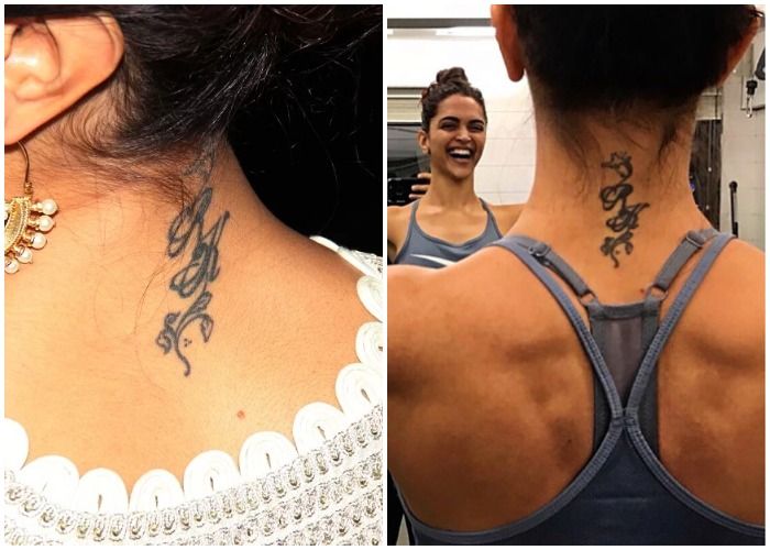 Deepika Padukone's 2 Tattoos & Their Meanings - Body Art Guru