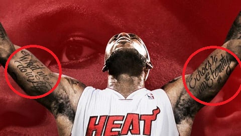 lebron james tattoos illuminati