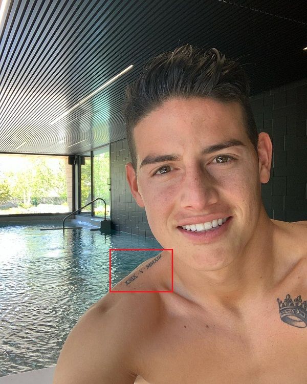 James Rodríguez's 18 Tattoos & Their Meanings Body Art Guru