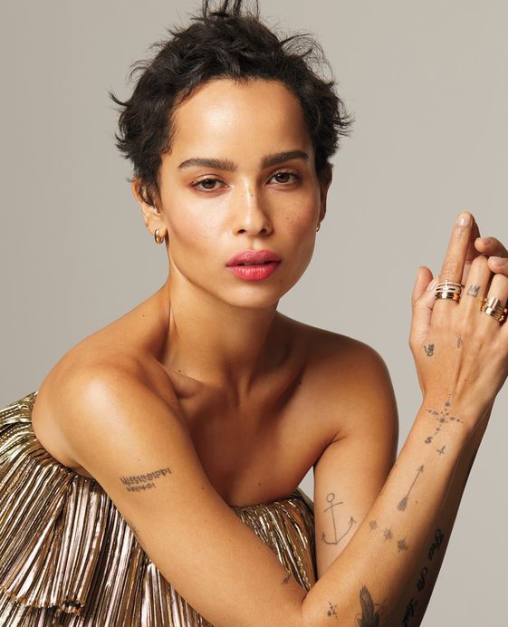 The Meanings Behind Zoë Kravitz's Tattoos