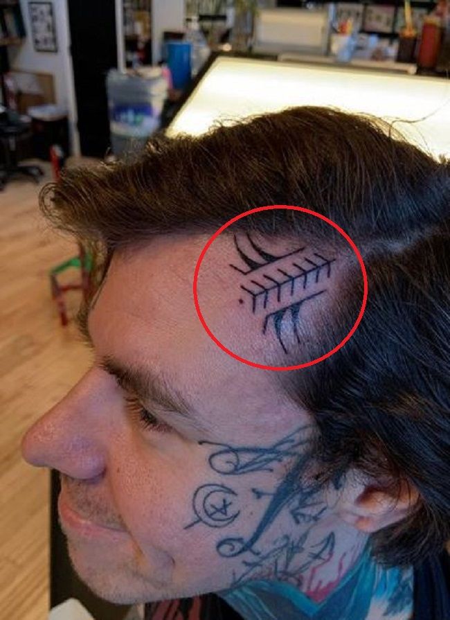shayne smith-hairline design tattoo