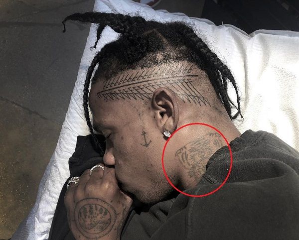 tiger-travis scott tattoo