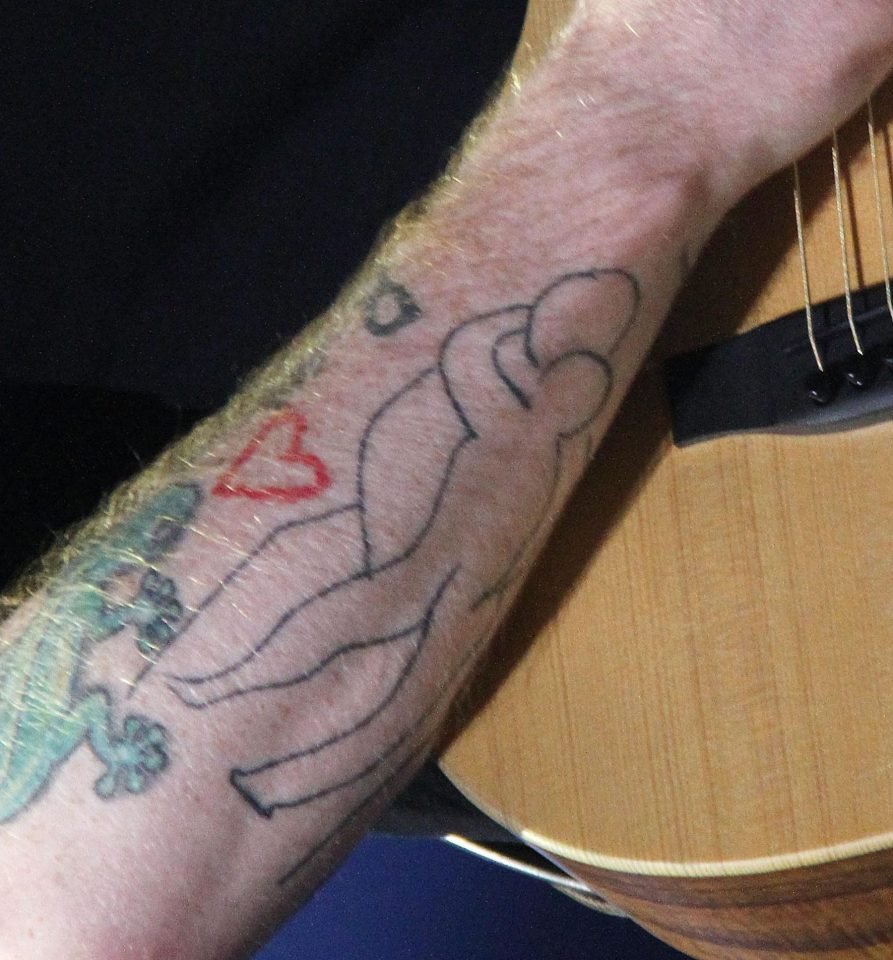 Ed Sheeran Mother Child Tattoo