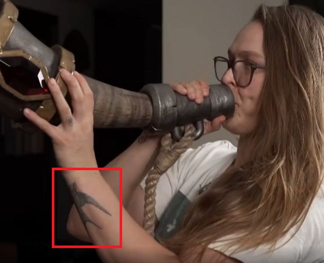 Ronda Rousey-Arm-Tattoo