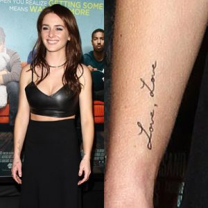 Addison Timlin's 17 Tattoos & Their Meanings - Body Art Guru