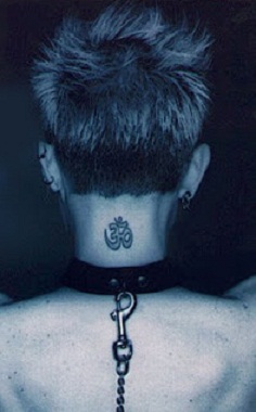 Neck  tattoo