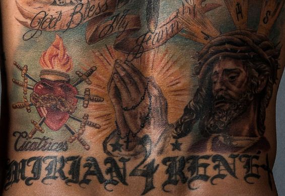 His back is covered with many different. Sergio Ramos Tattoo - Sergio Ramos' 42 Tattoos & Their Meanings - Body Art Guru