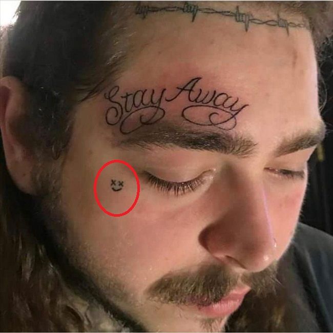 Post Malone S 77 Tattoos Their Meanings Body Art Guru