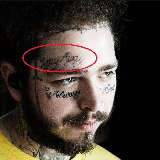 Post Malone S 77 Tattoos Their Meanings Body Art Guru