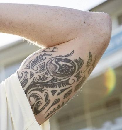 Ben Stokes Inner Arm Tattoo