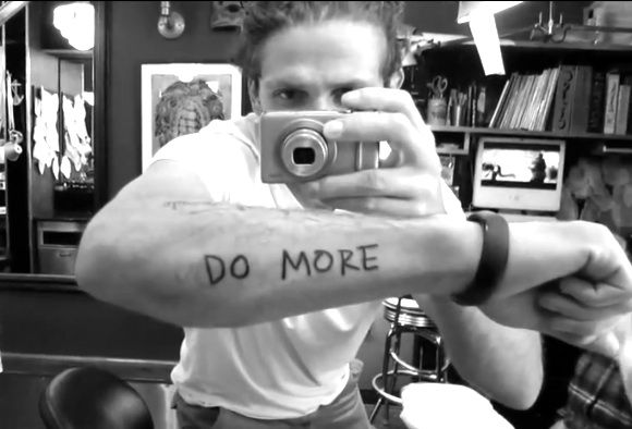 Casey Neistat DO MORE Tattoo