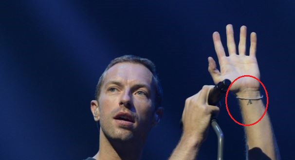 Chris Martin s 6 Tattoos Their Meanings Body Art Guru