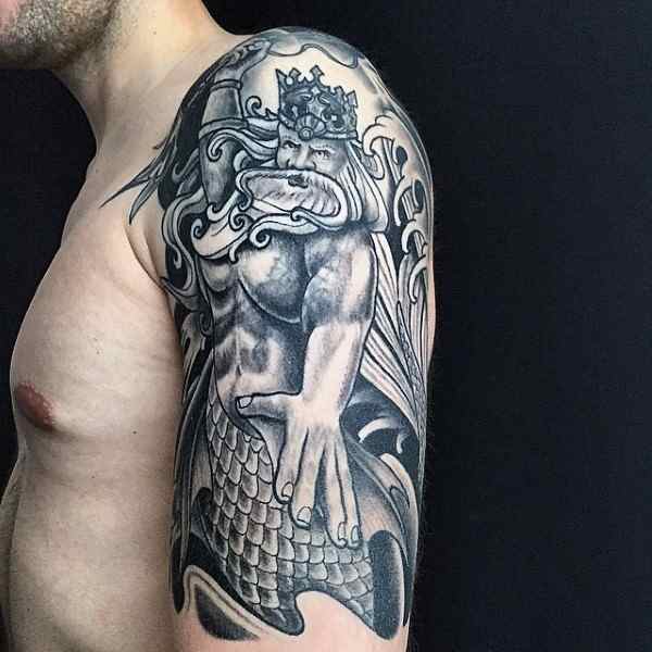 55 Best Aquarius Tattoos A Symbolic Tribute to the Water Bearers  Significance