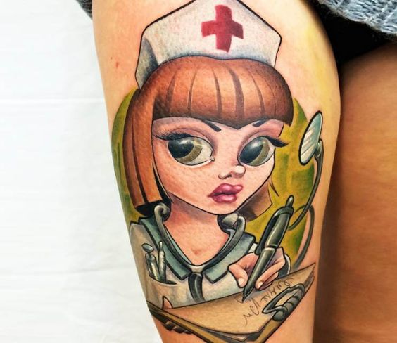 50 Amazing Nurse Tattoo Designs With Meanings Meyer Rhat1984