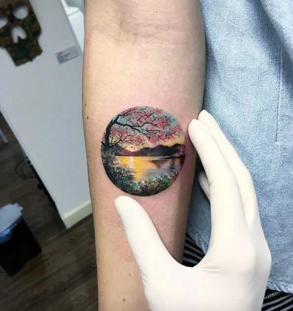 earth tattoo