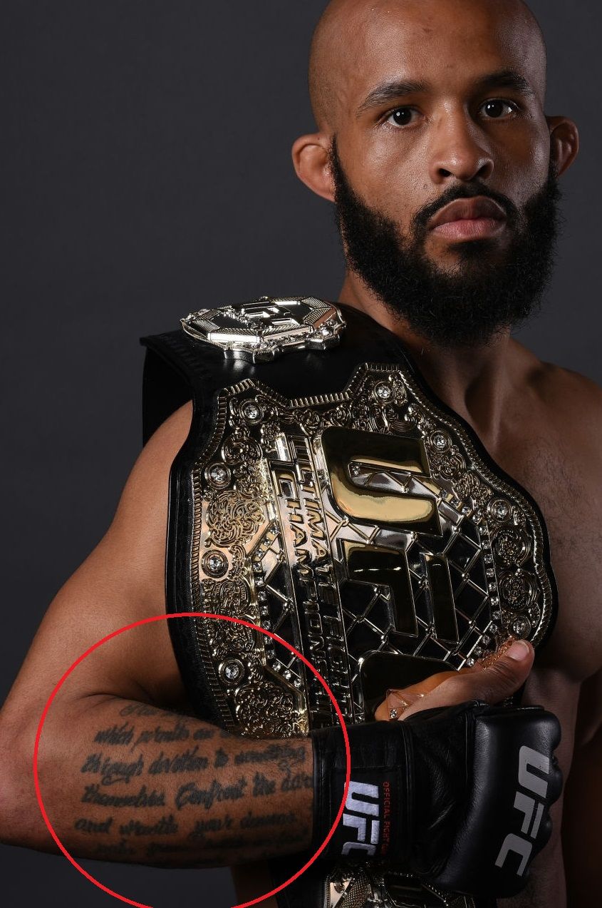 Demetrious Johnson's 4 Tattoos & Their Meanings Body Art Guru