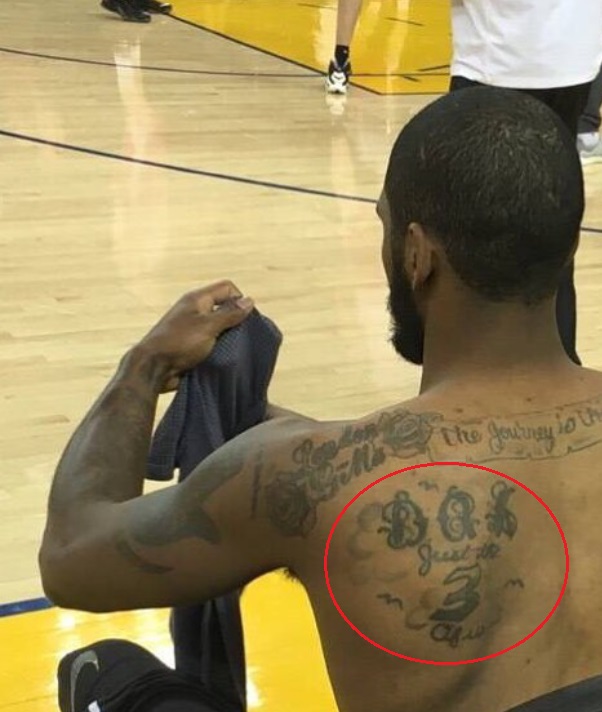 kyrie hamsa tattoo